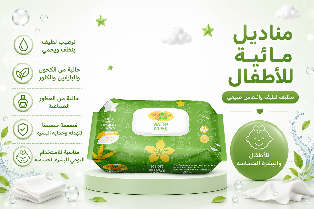 Water Wipes From Doctor Ponino Kids